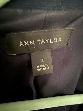 Ann Taylor Navy Blazer - Classic Solid Blazer